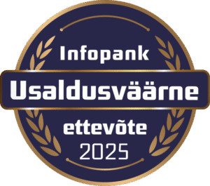 Usaldusväärne ettevõte 2025